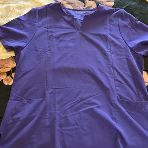 Mandala Women's Purple Scrub set